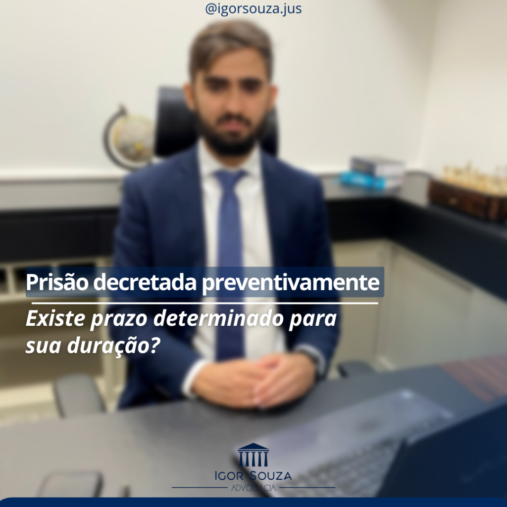 PRISÃO PREVENTIVA